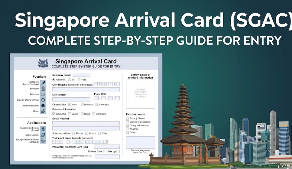 SGAC Singapore Arrival Card 