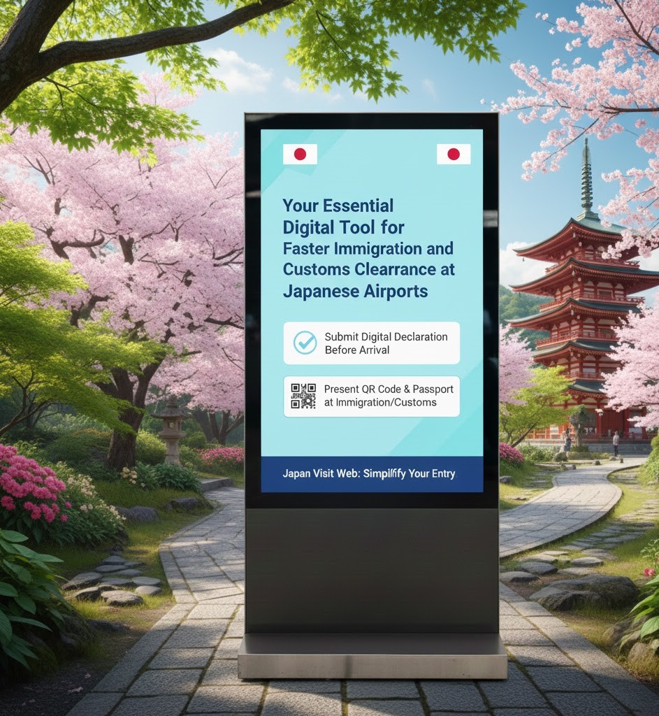 Visit Japan Web VJW Japan Arrival Card